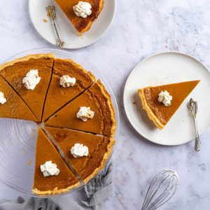 Pastel de calabaza o pumpkin pie
