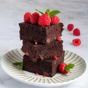 Brownie con harina de almendras