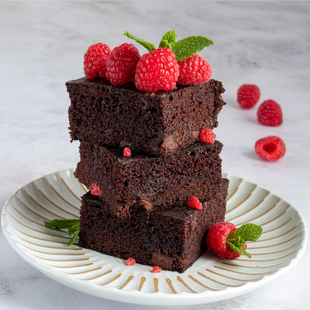 Brownie con harina de almendras