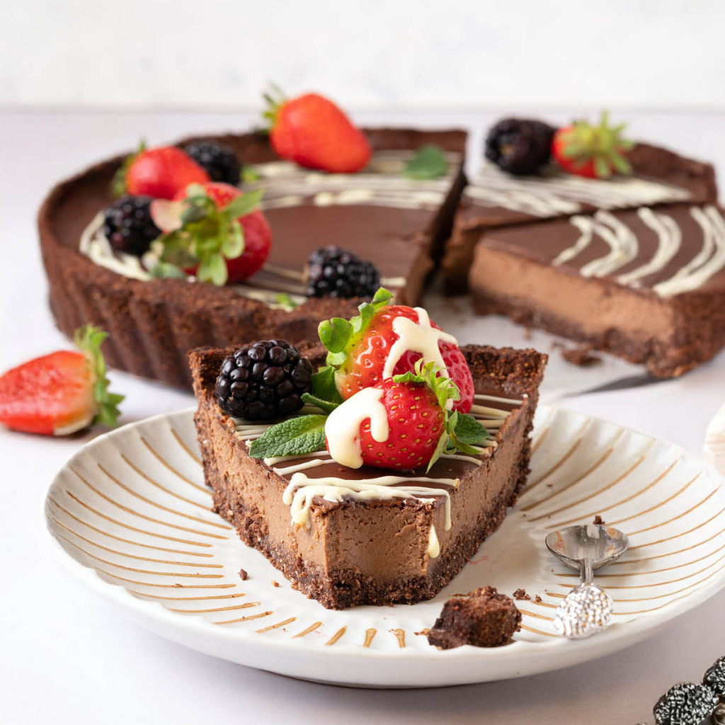 Cheesecake de chocolate