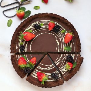 Cheesecake de chocolate